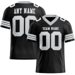 100% Polyester Printed Striped Customized Color Sports Uniform Custom American Football Jersey2
