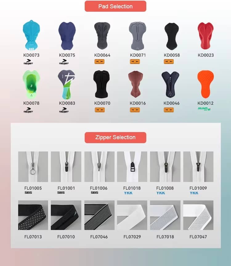Wholesale Outdoor Lightweight Competition Bike Cycling Jersey High Performance Men's Team Bicycle Riding Jersey with Zipper