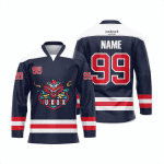 High Quality Custom Men's USA Size Ice Hockey Jersey New Style Wholesale Hockey Practice Jerseys Canada Mesh Ice Hockey Jersey