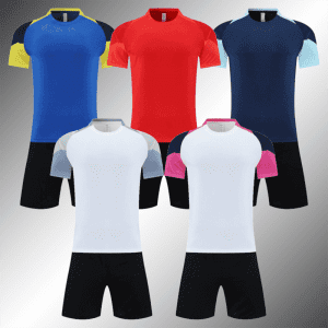 2526 High-quality Football Uniform Set, Customized with Precise Thermal Transfer Printing of Numbers, Football Jersey3