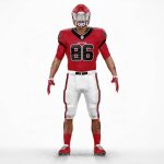 American Football Jersey Breathable Printed Jersey with Short Sleeves Plus Size Feature Comfortable Football Wear3