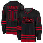 Custom Embroidered Hockey Jerseys Team Sublimation Hockey Uniform Digital Print Jersey Tackle Twill Hockey Shirt4