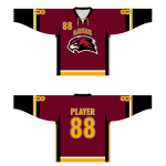 Custom Made Professional Laced Collar Sublimated Hockey Uniform Youth Ice Hockey Jerseys1