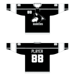 Custom Made Professional Laced Collar Sublimated Hockey Uniform Youth Ice Hockey Jerseys3