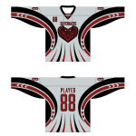 Custom Made Professional Laced Collar Sublimated Hockey Uniform Youth Ice Hockey Jerseys6