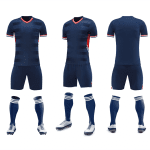 Factory Wholesale Custom Soccer Uniforms - Free Design Soccer Jerseys Top Quality Football Uniforms 1