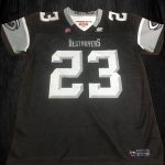 Fashion Style Sublimation silkscreen Printing tackle Twill Available Free Custom Design Uniforms American Football Jersey2