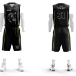 Full Body Custom Basketball Uniform Suit Male Summer Student Sports Training Competition Team Uniform2
