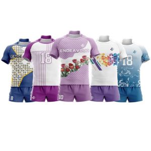 High Quality Custom Breathable Rugby Uniforms Set Fast Shipping