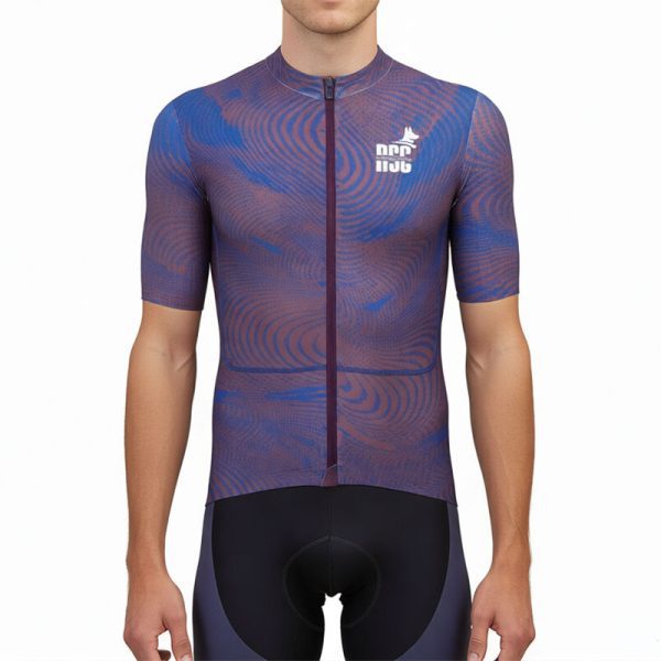 ODM High Quality Custom Cycling Jersey YKK Zipper Biking Tops Quick Dry Itablian Fabric Sublimation Printed Road Bike Shirt
