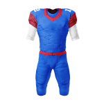 OEM High Quality 2024 Sublimation Youth Football Uniforms American Football Jerseys Wear3