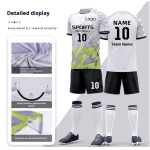 Quick-drying Custom Football Jersey Soccer T-shirts Camisetas De Futbol Maillot De Foot Sportswear Soccer Tracksuit 5