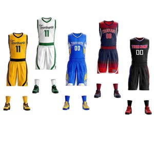 Reversible Custom Embroidered Jerseys Basketball5
