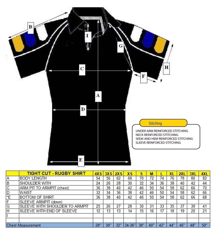 Rugby Uniform