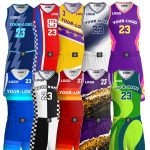 Unisex Custom Reversible Basketball Jersey Quick Dry Breathable Polyester Mesh Sportswear Printed Sublimation Logo Plus Boys