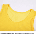 Wholesale Comfortable Polyester Mesh Basketball Training Bibs Custom Numbered Football Jersey Logo Printing Soccer Vest Style3