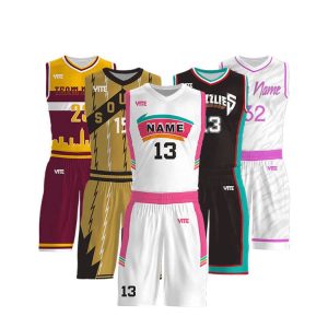 Custom basketball jerseys & shorts from 1 piece. Sublimation or screen print, free design service, worldwide shipping. ISO-certified sportswear factory.
