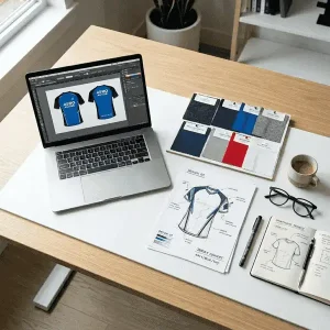 JC Jerseys Custom Sportswear Design Mockup