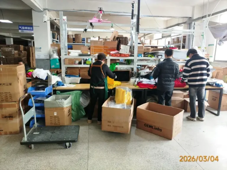 JC Jerseys Packing & Sorting Stage – Quality Check, Folding, Bagging and Labeling for Shipment