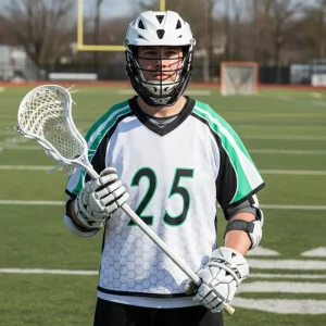 Quick-Dry Polyester Lacrosse Jersey – Custom Training Shirt