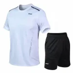 Men's Summer Running Set - Quick Dry Gym Tracksuit up to 5XL