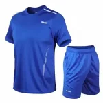 Men's Summer Running Set - Quick Dry Gym Tracksuit up to 5XL