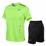Men's Summer Running Set - Quick Dry Gym Tracksuit up to 5XL