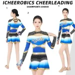 Breathable Spandex All-Star Cheerleading Uniform for Adults