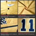 Custom Baseball Uniform Set - Sublimated Raglan Team Jersey