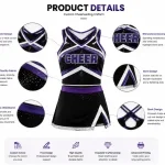 Custom Colorful Cheerleading Uniforms for School & Adult Teams