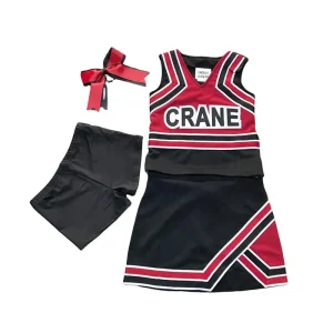 Custom Logo Cheerleader Costume – Cheerleading Uniform Set