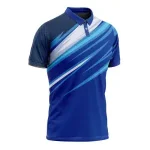 Custom Logo Print Men's Golf Polo Shirt - Button Up OEM