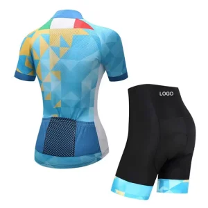 Custom Printed Women's Cycling Jersey Set - Pro Team Design