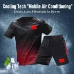 Custom Quick Dry Short Sleeve 2-Piece Set - Team Event Sports Suit