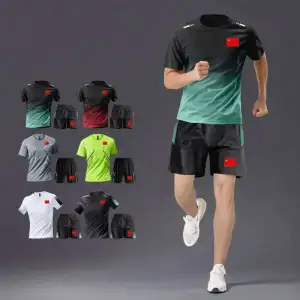 Custom Quick Dry Short Sleeve 2-Piece Set - Team Event Sports Suit