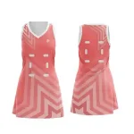 Custom Sleeveless A-Line Netball Dress with Bib