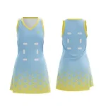 Custom Sleeveless A-Line Netball Dress with Bib