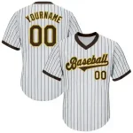 Custom Team Design Baseball Uniform - Sublimated Pinstripe Jersey