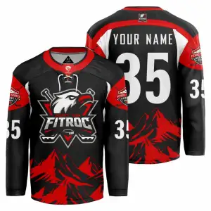 OEM Breathable Lacrosse Uniform - Sublimated Hockey Jersey