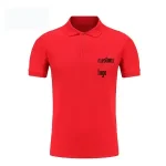 Custom Men's Breathable Cotton Polo Shirt - Screen Silicone Print