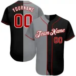 Custom Mesh Two-Tone Baseball Jersey - Sublimated & Embroidered