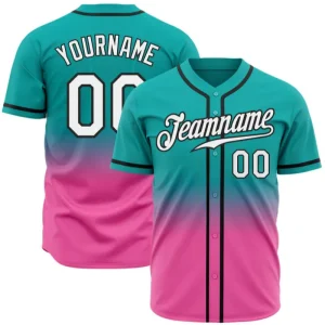 Custom Mesh Two-Tone Baseball Jersey – Sublimated & Embroidered