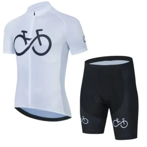 Custom Men’s Cycling Jersey & Pants Set – Stretch Bike Wear