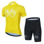 Custom Men's Cycling Jersey & Pants Set - Stretch Bike Wear