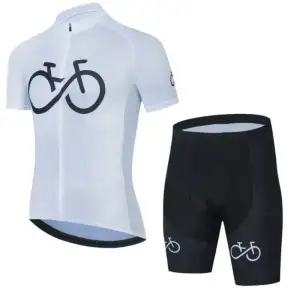 Custom Men's Cycling Jersey & Pants Set - Stretch Bike Wear