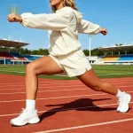 Women's Quick Dry Hooded Oversized Jacket & Shorts Tracksuit Set