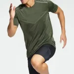Men's Quick Dry Short Sleeve Running Shorts Suit - Gym Sportswear