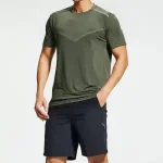 Men's Quick Dry Short Sleeve Running Shorts Suit - Gym Sportswear