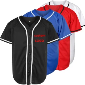 OEM Blank Baseball Jersey – Button Down Shirts for Wholesale