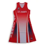 OEM Sublimated V-Neck Netball Dress for Teams